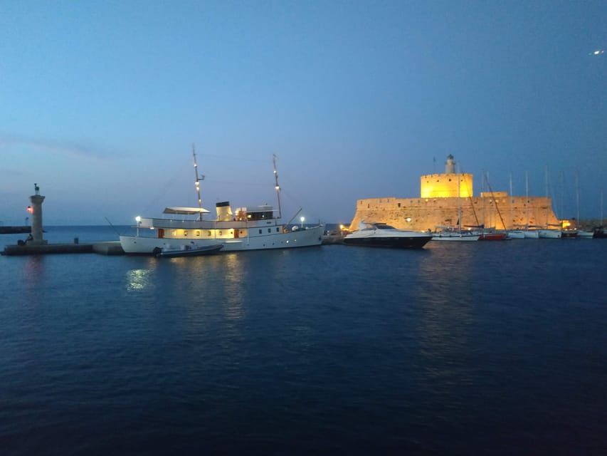 Rhodes: Night Cruise With Live Music and Sightseeing. - Inclusions and Amenities