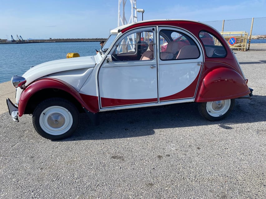 Ride With a Citroen 2CV Dolly 1989 Red-White for 12 Hours - Tour Features