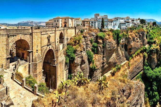 Ronda Day Trip From Malaga - Crossing the New Bridge