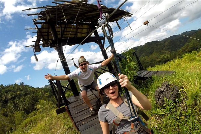 Samana Zip Line With Waterfalls & Culture Tasting - Guided Experience