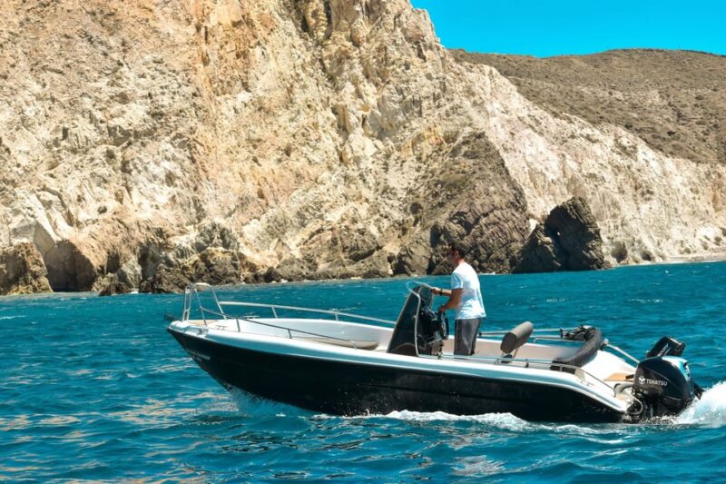 Santorini: Full-Day Licence-Free Boat Rental With 30/50hp - Itinerary Highlights