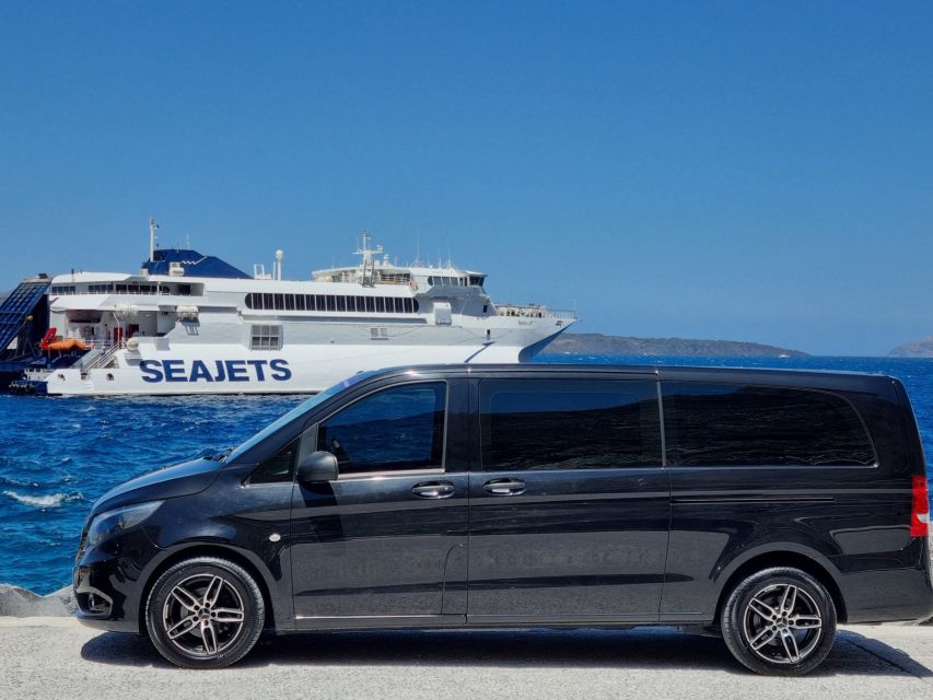 Santorini: Private Airport and Port Transfer Service - Service Policies