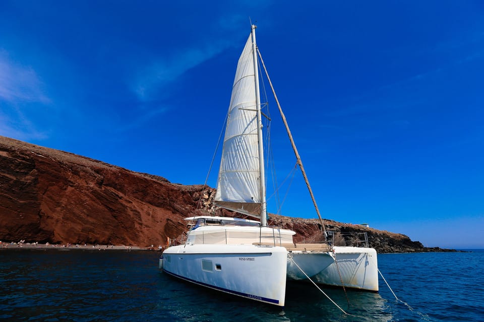 Santorini: Private Day Cruise With Full Greek Lunch - Logistics and Information