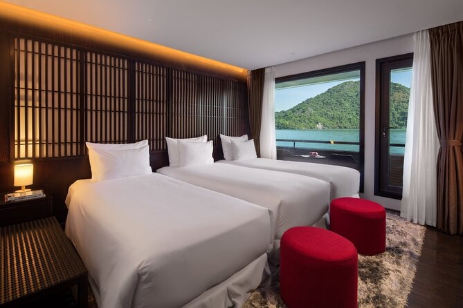 Scarlet Pearl Cruise - The Pearl of Ha Long Bay - 2 Days 1 Night - Accommodation and Amenities