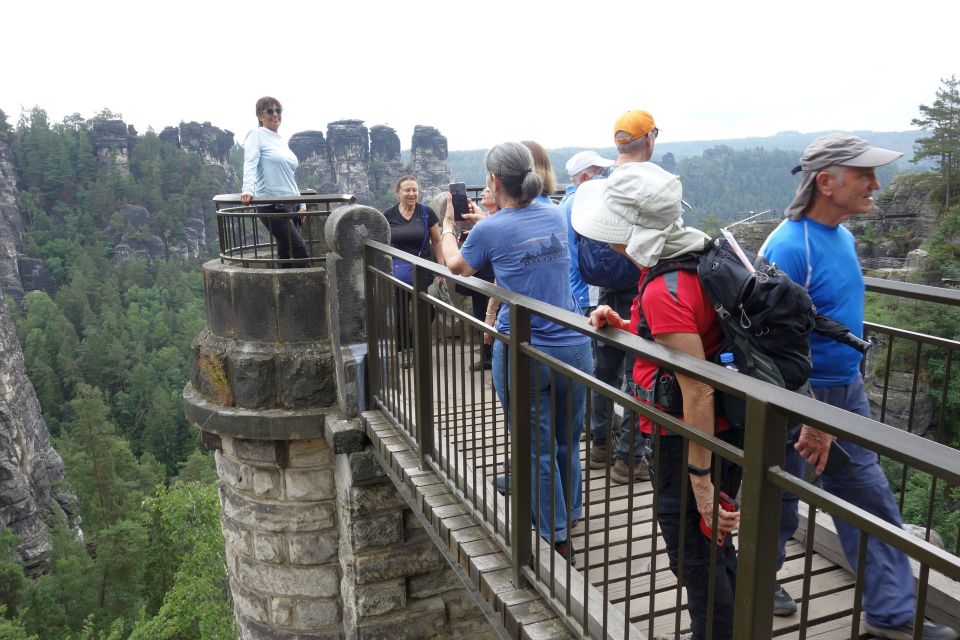 Scenic Bastei Bridge With Boat Tour & Lunch From Prague - Inclusions and Amenities