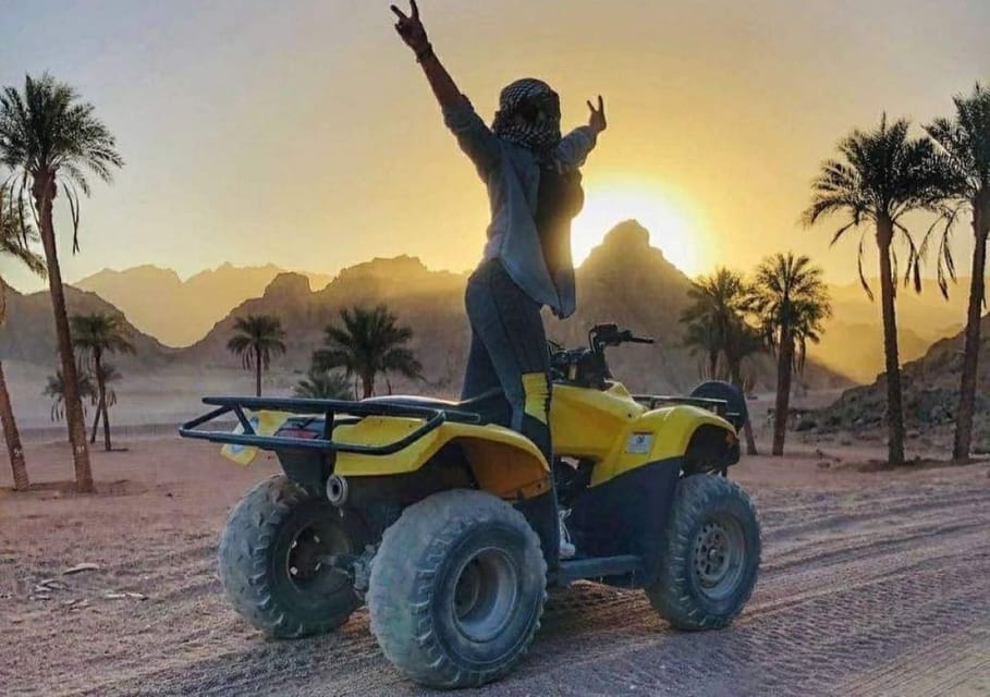 Sharm El Sheikh: Quad Desert Safari and Parasailing Trip - Inclusions and Exclusions