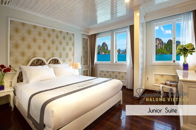Signature Halong Cruise 2 Day Bai Tu Long Bay (Less Tourist Area) - Accommodations Onboard