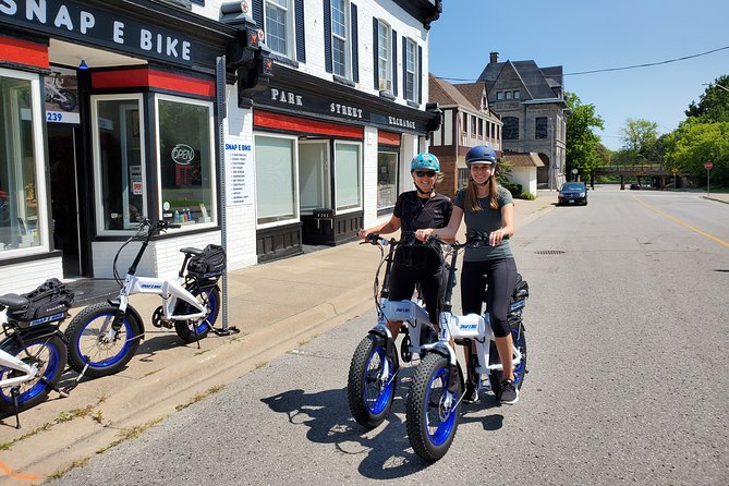 SNAP E BIKE Rental NIAGARA FALLS • All - Day • Ages 16+ - Meeting Point and Business Hours