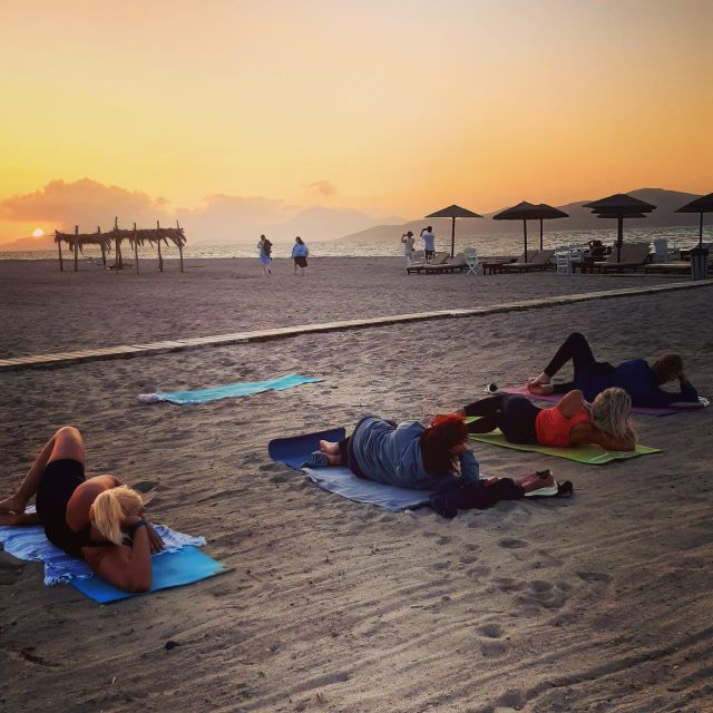 Sunset Pilates on Tigaki Beach - What to Expect