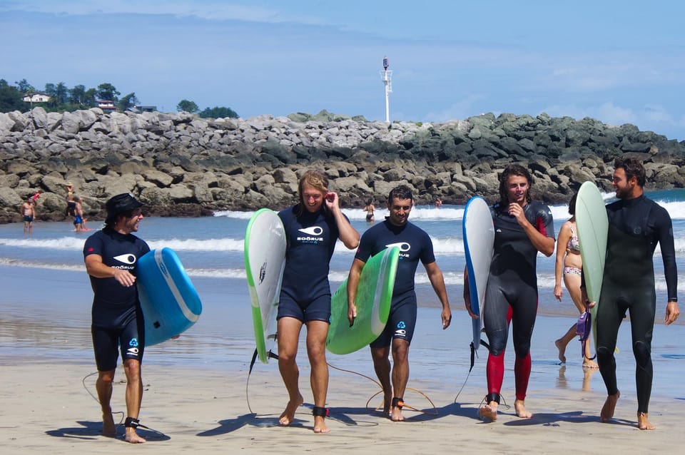 Surf Lessons in Bidart/Biarritz - All Equipment Included - Personalized Instruction