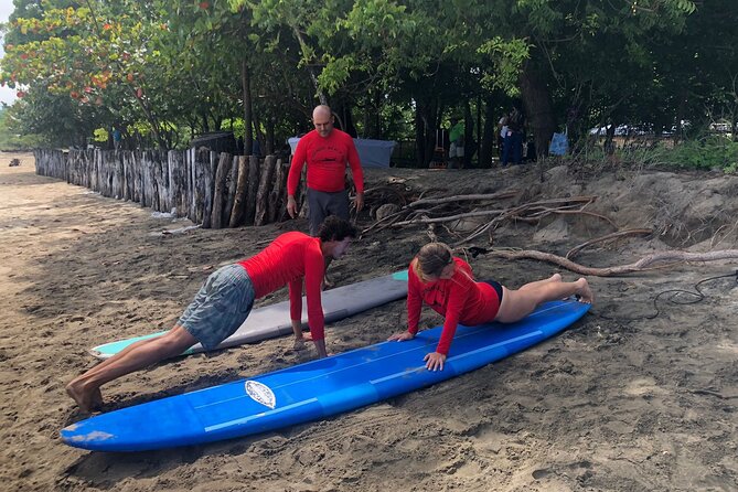 Tamarindo Beach Surf Lessons and Smoothie - Refreshments and Transportation Included