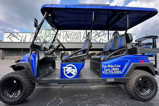 Tampa Heights Private Brewery Tour by Custom Golf Cart - Booking and Payment Options