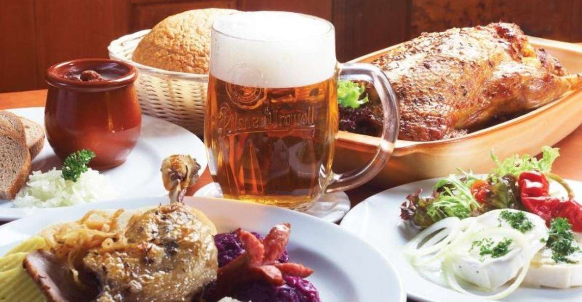 Taste of Prague: 10 Beers and Traditional Czech Dinner - Meeting Point and Availability