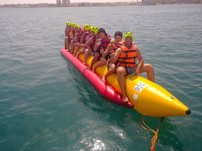 Torrevieja: Banana Boat Ride With Instructor - Language Options