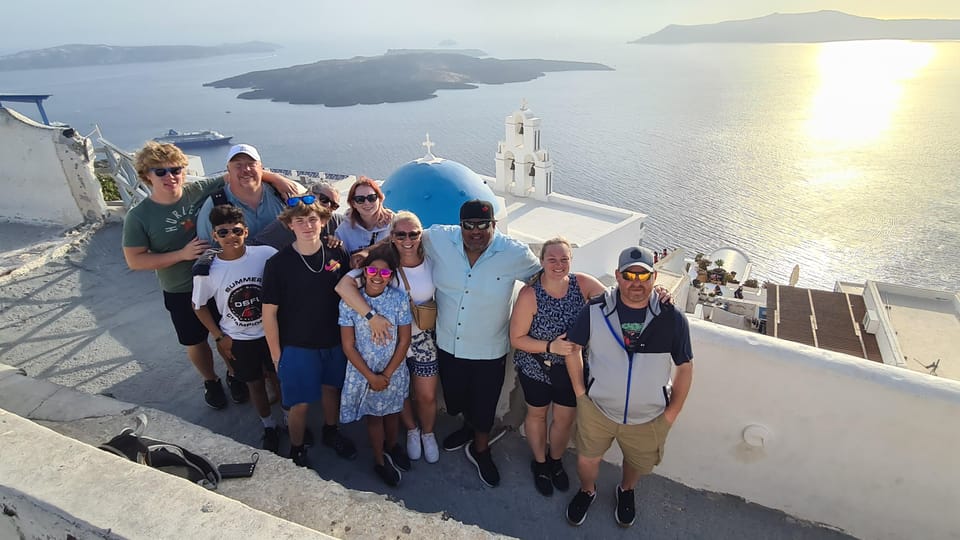 Tour Mini Bus/Coach Santorini /Oia Island - Extra Activities