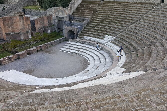 Tour of Pompeii & Amalfi Coast With Skip the Line & Pick up From Naples Port - Visiting Pompeii