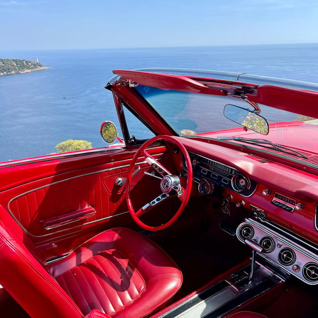 Tourist Tour on French Riviera in a Ford Mustang Convertible - Inclusions