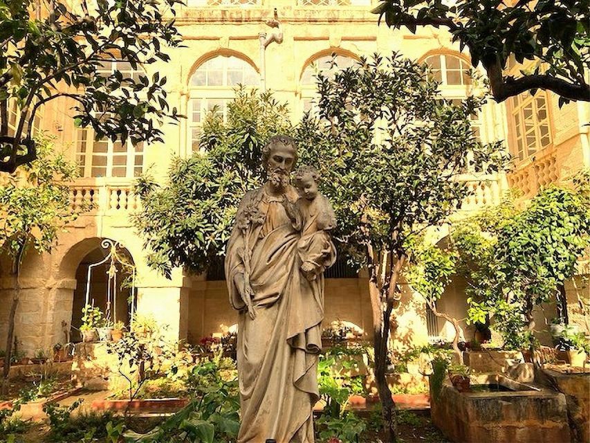 Valletta: Monastery and Secret Garden Entry Ticket - Accessibility Information