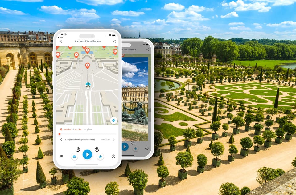 Versailles Gardens: Tour With an Audio Guide (No Ticket) - Important Information