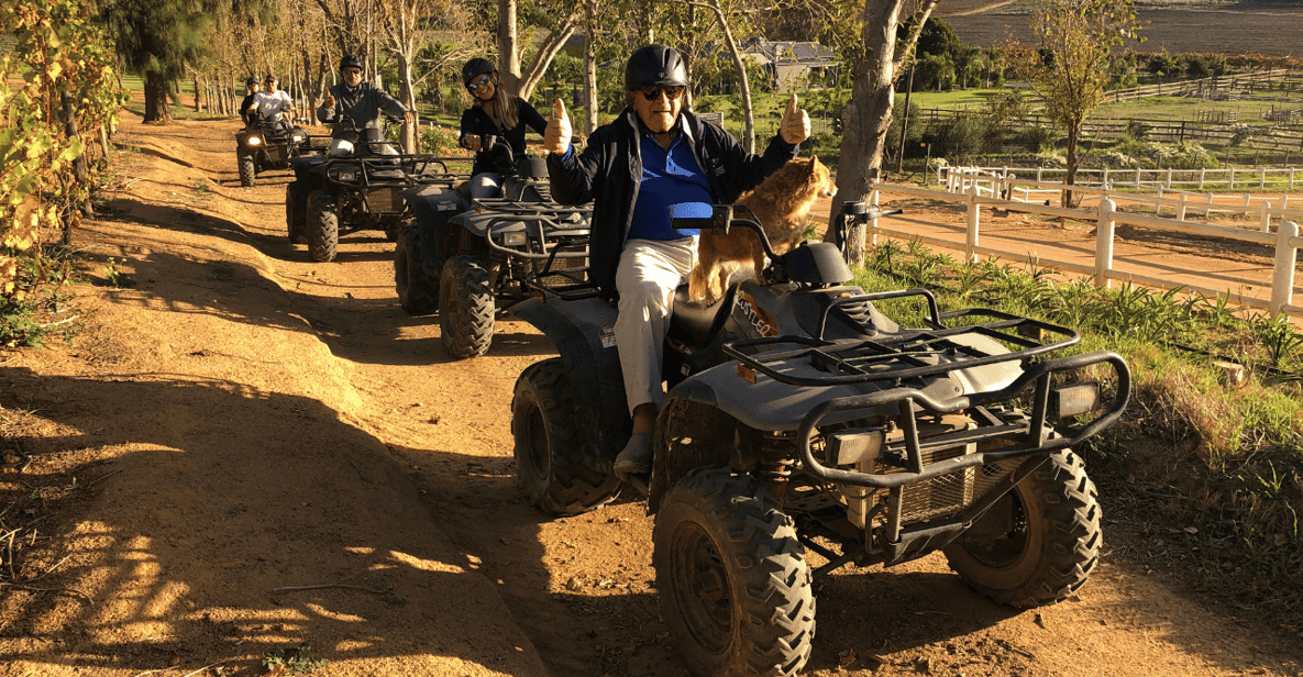 Vrede En Lust Wine Estate: 2h Quad Bike Trail - Learning About the Winemaking Process