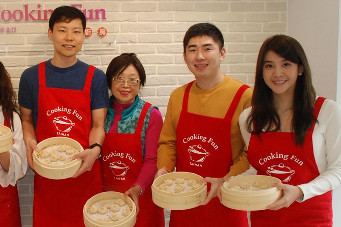 Xiao Long Bao, Chicken Vermicelli With Mushroom and Sesame Oil, Tofu Strips Salad, Bubble Milk Tea. Taiwan Traditional Delicacies Experience-A (Taipei Cooking Class) - Teaching Accessibility