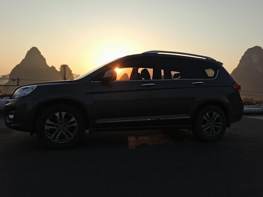 Yangshuo Hotel to Guilin Liangjiang Airport( Kwl) - Vehicle Options