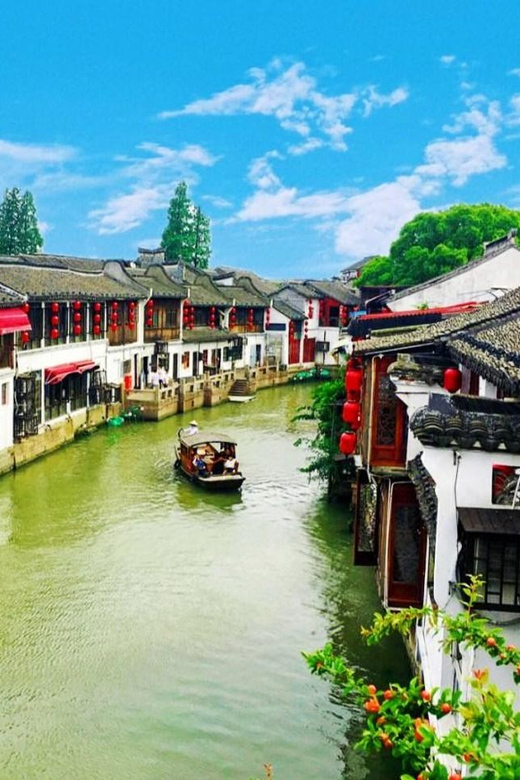 Zhujiajiao Water Town Private Tour With Shanghai Zoo & Panda - Gondola Ride Experience