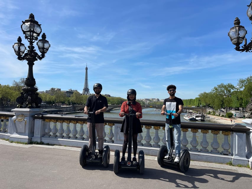 3-H Luxurious Private VIP Paris Segway Tour - Safety Precautions