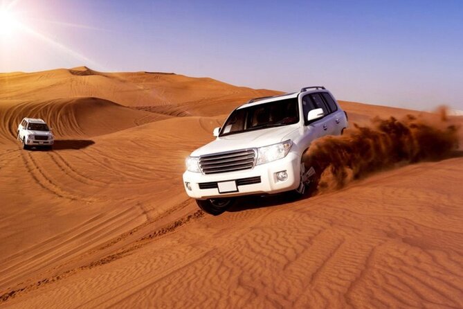 4x4 Dubai Desert Safari> Dune Bash, Camel Ride & BBQ - Booking and Reservations