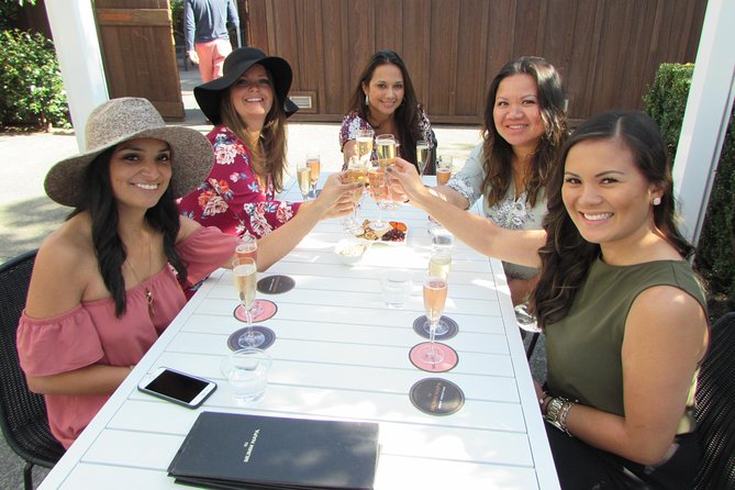 8-Hour Private, Customized Wine Tour up to 6 Guests Napa Valley & Sonoma - Included Services