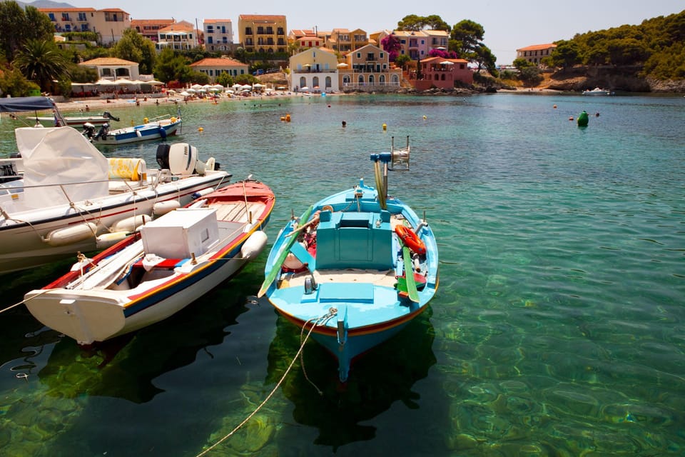 Argostoli - Private Luxury Cruise to Fteri, Melissani, Assos - Transfer and Pickup