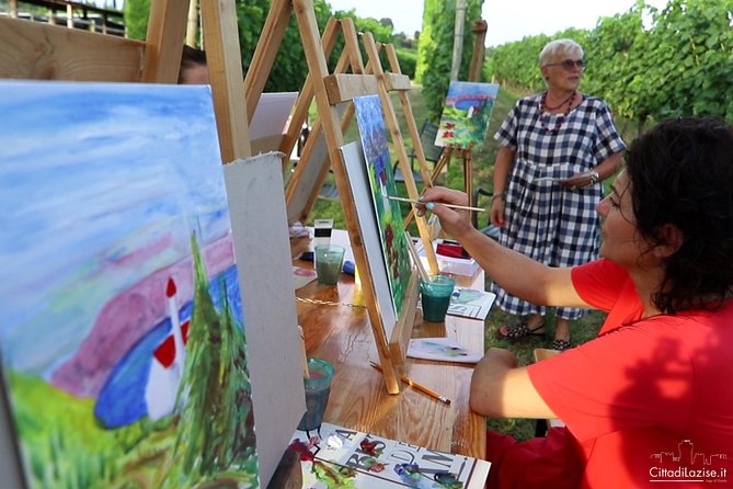 Art Experience With Food and Wine Tasting in Lazise - Activity Duration