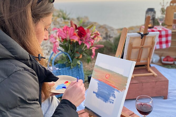 Art Experience With Wine - Booking Information