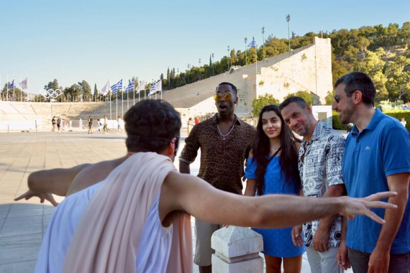 Athens: Greek Theater On The Move Experience - Transportation and Refreshments