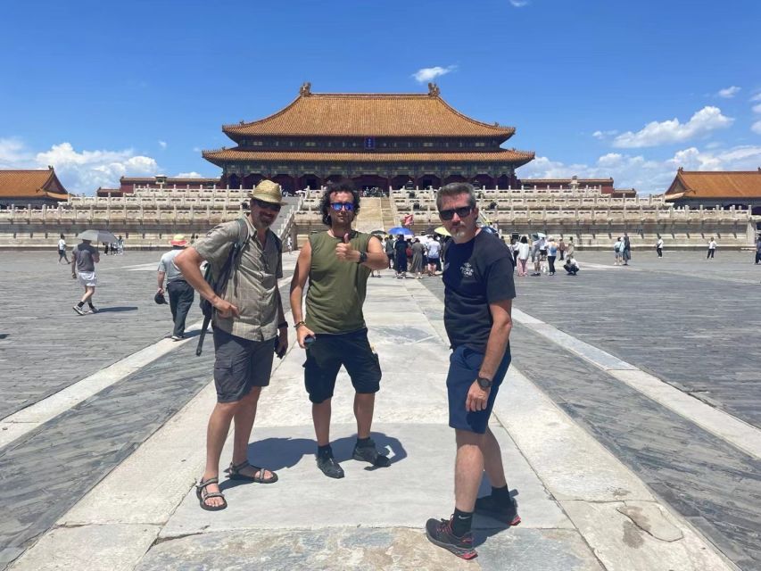 Beijing: Tiananmen, Forbidden City, and Wall Private Tour - Tour Duration and Pricing