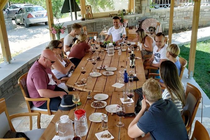 Berat to Bogoves Splendor: Waterfall Adventure & Wine Tasting - Local Winery and Wine Tasting