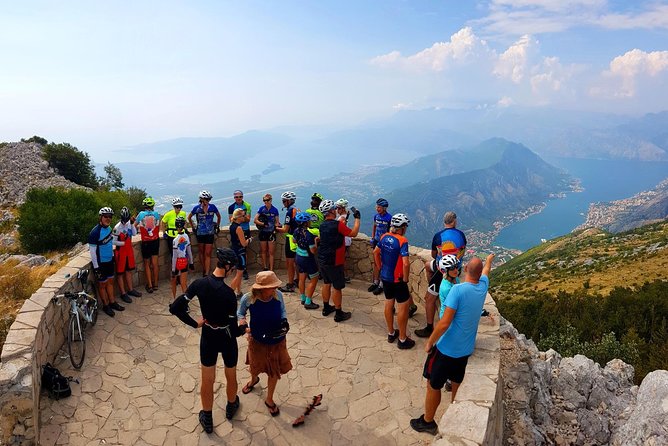 Bike Tour - Downhill From Njegos Mausoleum to Kotor Bay - The Kotor Serpentine Challenge