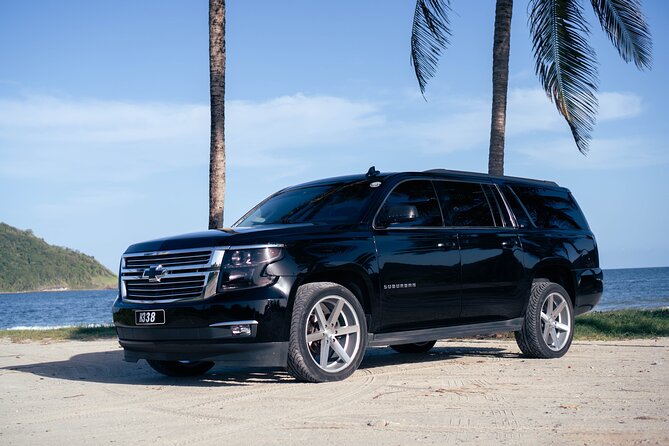 Black Cadillac Escalade/Suburban Round Trip Airport Transfer UVF - Private Tour/Activity Information