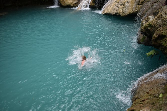 Blue Hole Plus Secret Falls & Dunns River Falls From Grand Palladium - Exploring Blue Hole