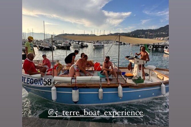Boat Tour 5 Terre & Portovenere Food - Drink - Music - Swim - Personalized Experience