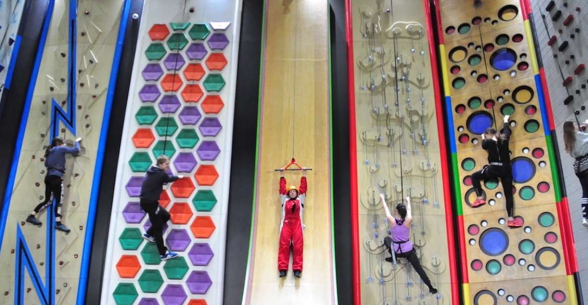 Bournemouth: RockReef Indoor Clip 'n Climb Entry Ticket - Activities and Problem-Solving