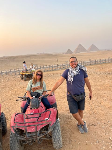 Cairo: Sunset Pyramids Quad Biking Adventure - Notable Exclusions to Consider