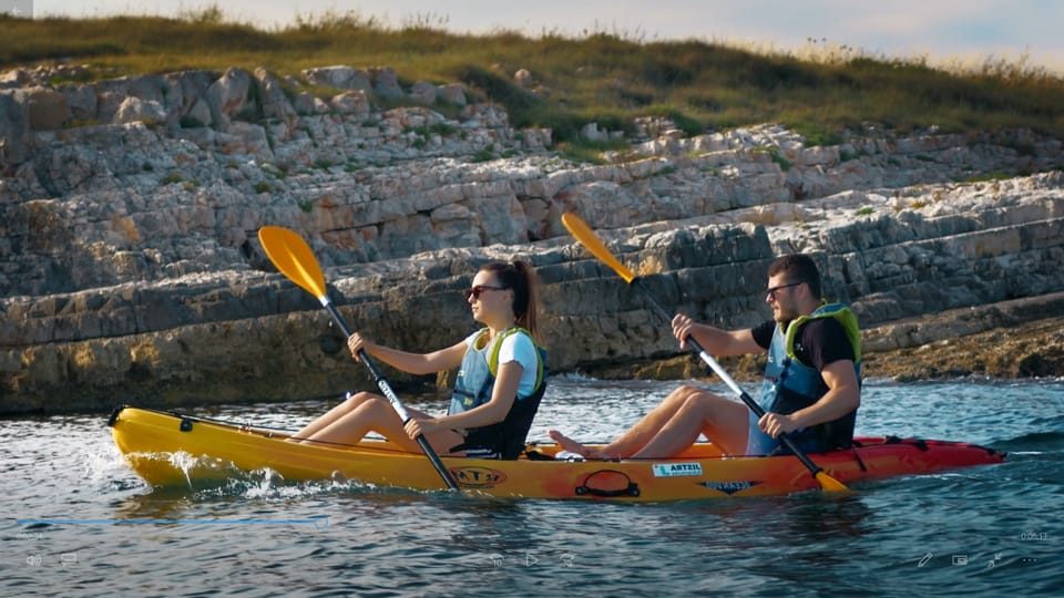 Cape Kamenjak: Kayak Tour With Cave Experience - Scenic Coastline Views