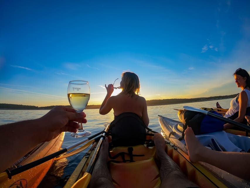 Cape Kamenjak: Sunset Kayak/SUP Wine Tour - Refreshments and Inclusions