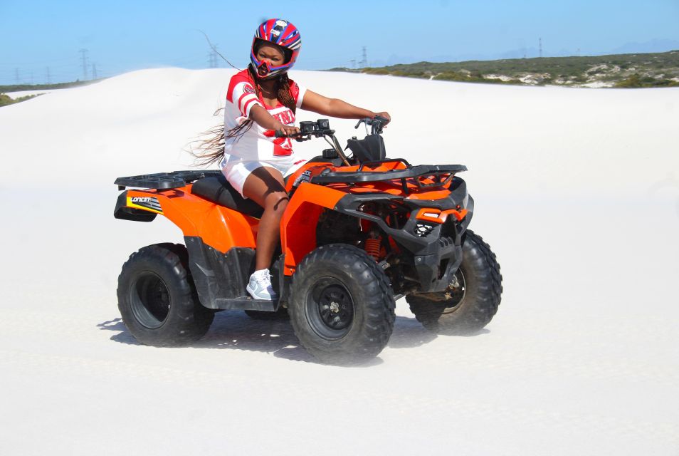 CAPE TOWN: ATLANTIS DUNES EXTREME QUAD BIKE RIDE WITH WILDX - Whats Included