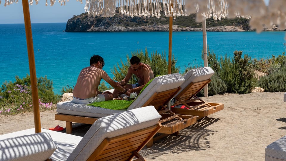 Crete: Full-Day Coach Trip to Voulisma Beach - Amenities and Services