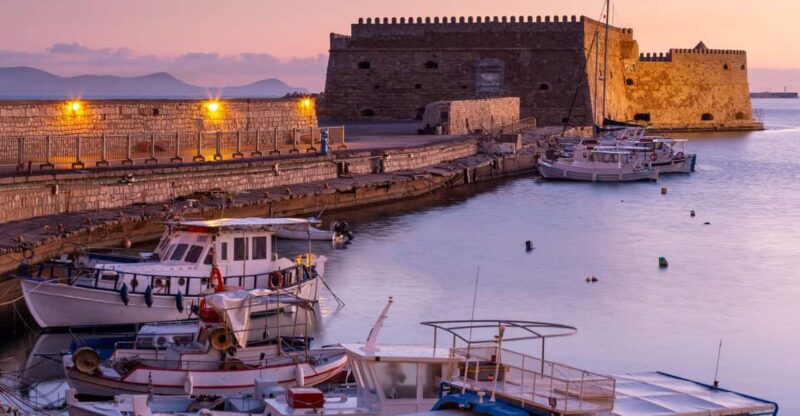 Crete: Knossos Palace & Heraklion Museum Private City Tour - Vibrant Heraklion Landmarks