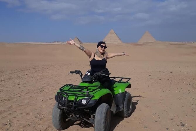 Day Tour Visit Giza Pyramids With Quad Bike And Camel Ride - Exploring the Giza Pyramids