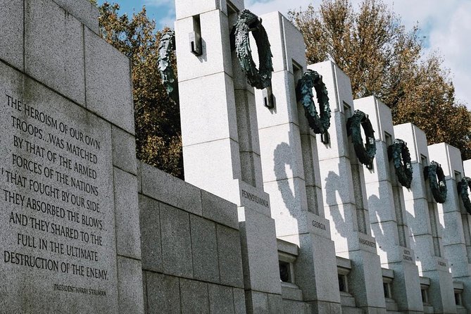 DC Mall Tour W/ Washington Monument Ticket Semi-Private 12PPL Max - Accessibility and Requirements