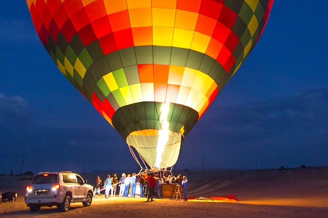 Dubai Hot Air Balloon Ride With Breakfast, Falconry & Camel Ride - Cancellation Policy